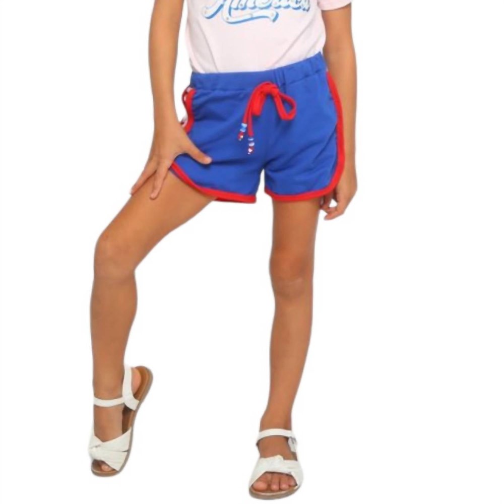 Patch Paige Short In Blue 7766634954812
