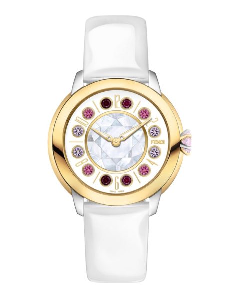 Fendi IShine Mother of Pearl Watch 7678392959036