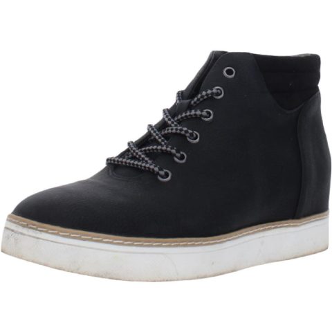 Dr. Scholl’s Into Groove Faux Leather Lace-Up Wedge Oxford Booties