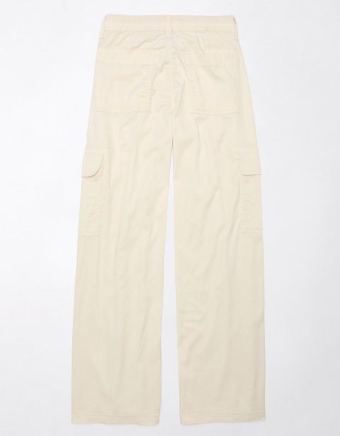 AE Dreamy Drape Stretch Cargo Super High-Waisted Baggy Wide-Leg Pant 7678397022268