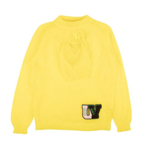 Survival Of The Fashionest Glitter 4 Arm Sweater – Yellow