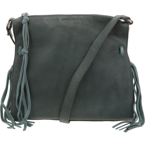 Erma Tassel Leather Crossbody Handbag