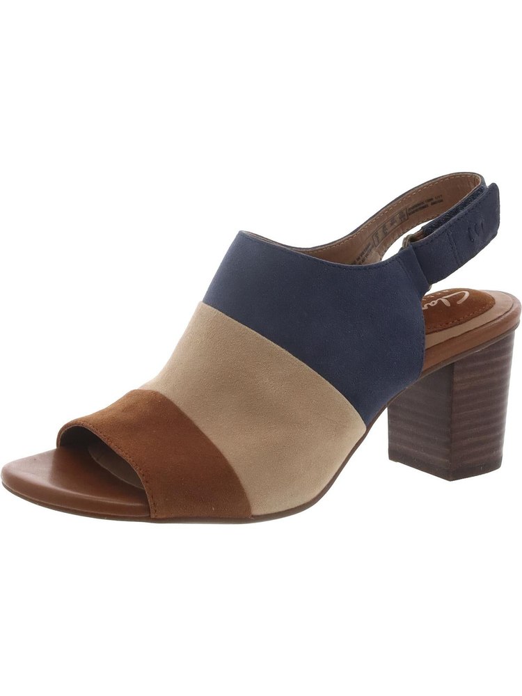 Ralene Shine Womens Suede Casual Slingback Sandals 7766663233596