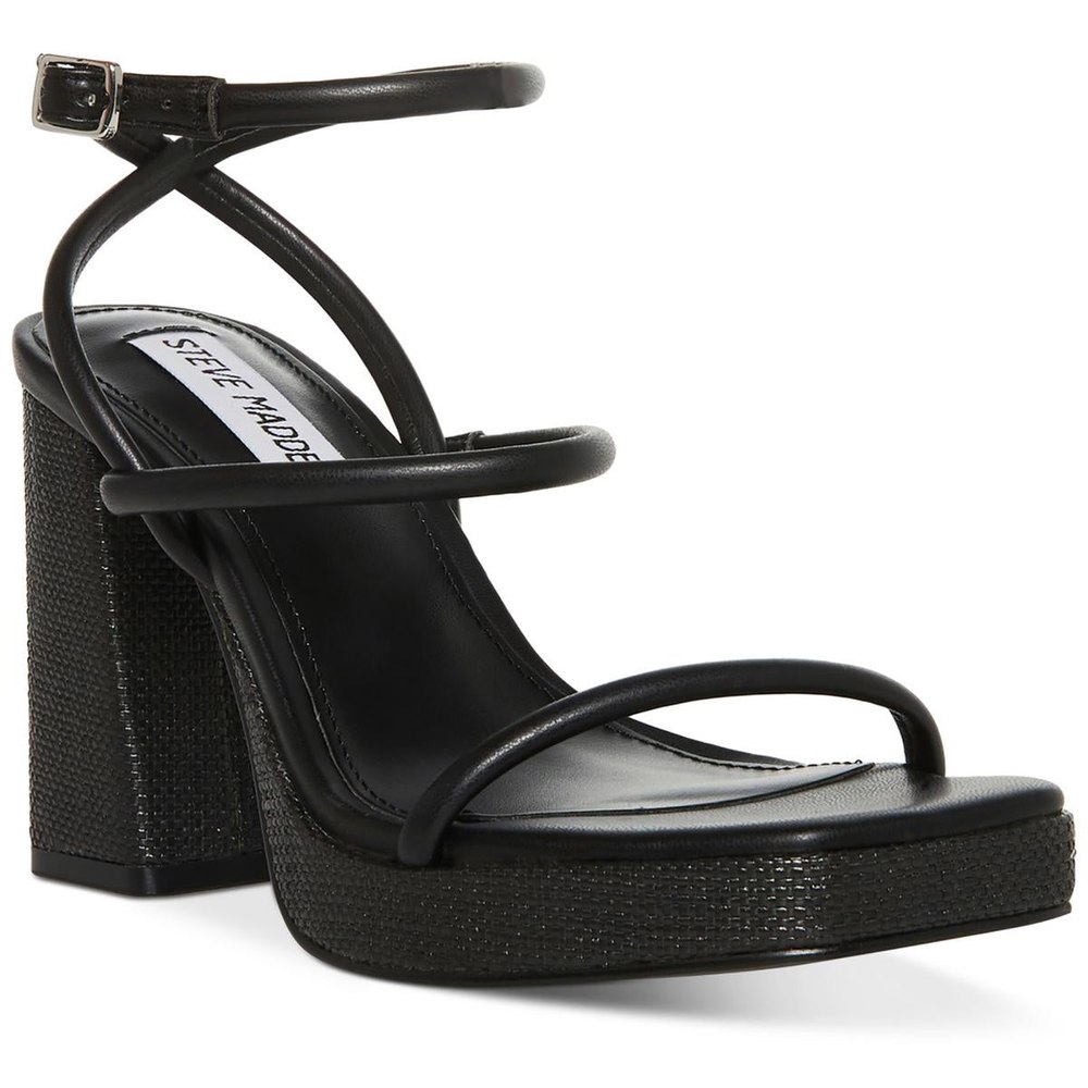 Pennie Faux Leather Platform Slingback Sandals