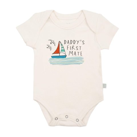 graphic bodysuit | daddy’s first mate