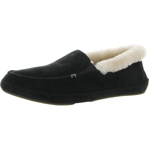 Ku’Una Shearling Cozy Moccasin Slippers
