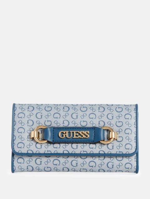 Lorlie Logo Slim Clutch Wallet