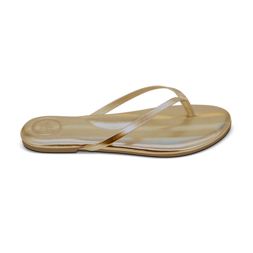 Women’s Indie Sandal In Gold Metallic 7766678372412