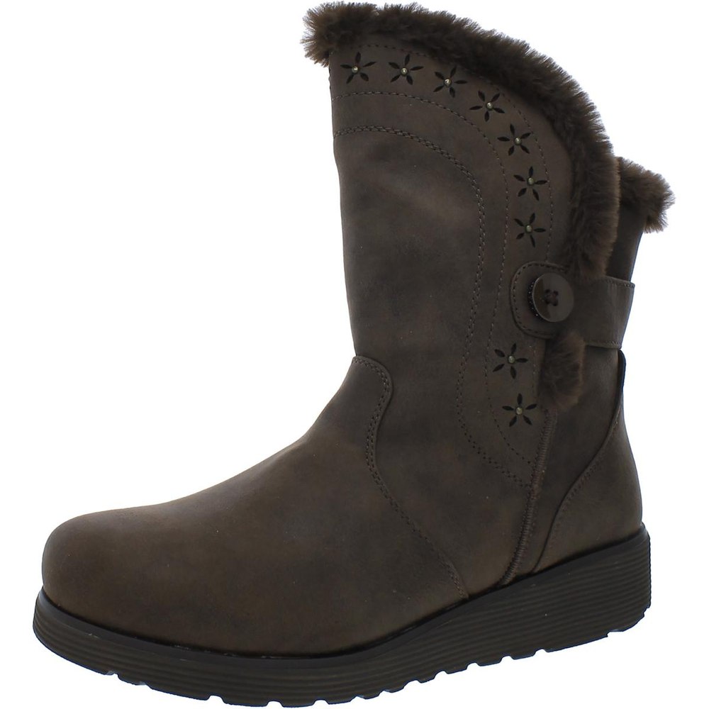 Keepsakes 2.0 – On My Team Faux Suede Ankle Winter & Snow Boots