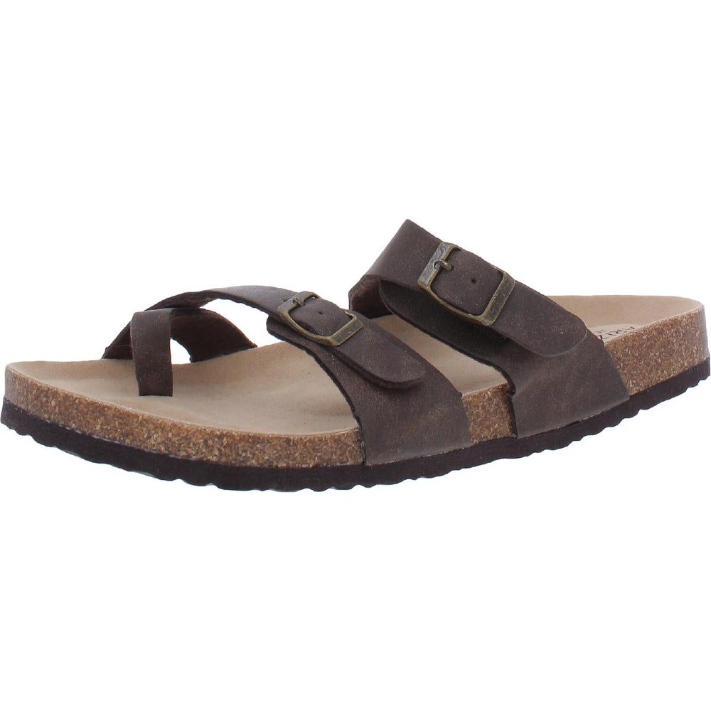 Fairhaven Slip On Thong Footbed Sandals