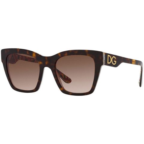 Dolce & Gabbana DG 4384 321773 53mm Womens Square Sunglasses