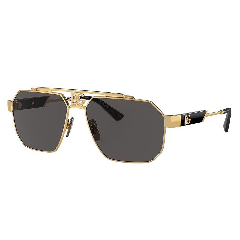 Dolce & Gabbana DG 2294 02/87 59mm Unisex Aviator Sunglasses