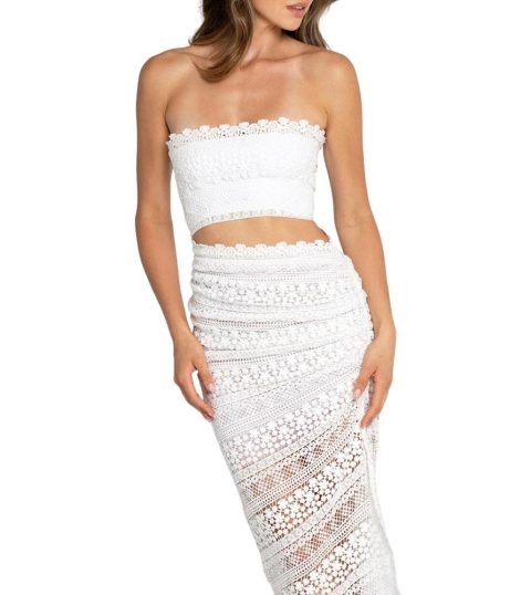 Bali Bustier Top In White 7703534600252