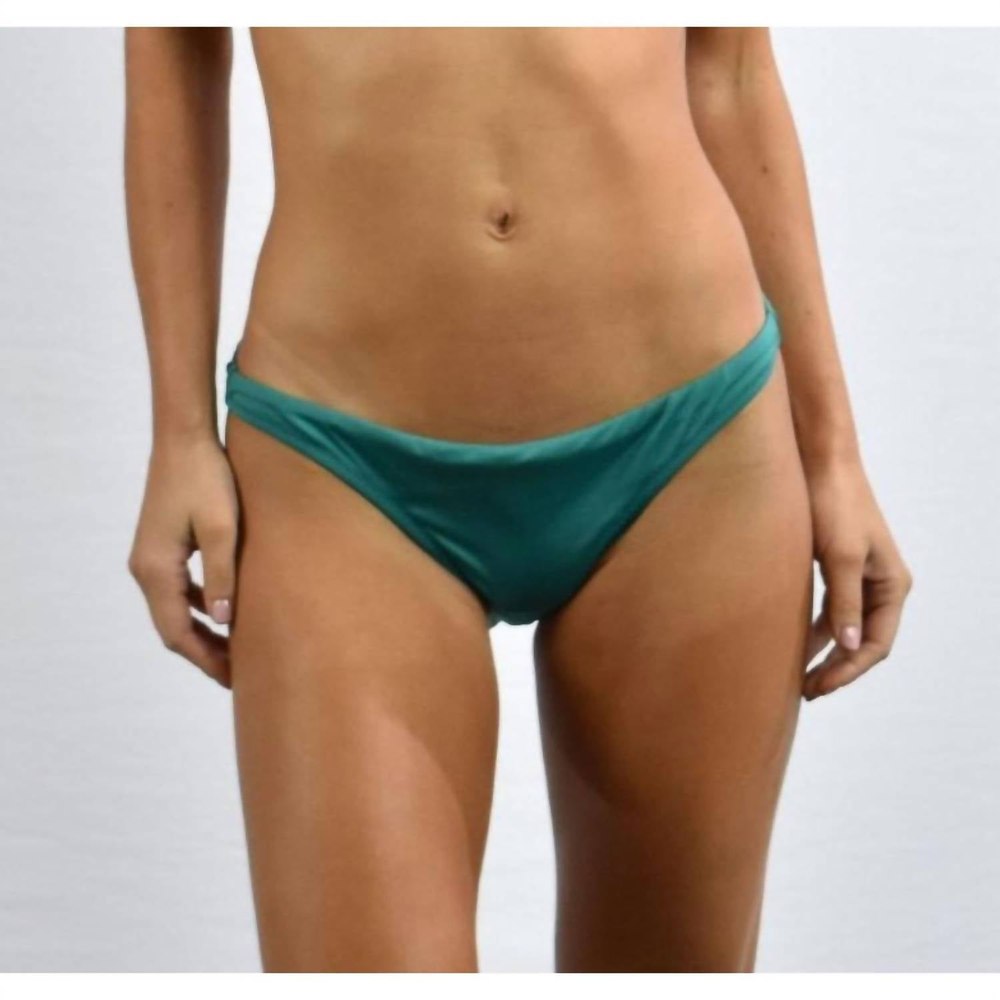 Solid St. Lucia Bikini Bottom In Green 7803853766716