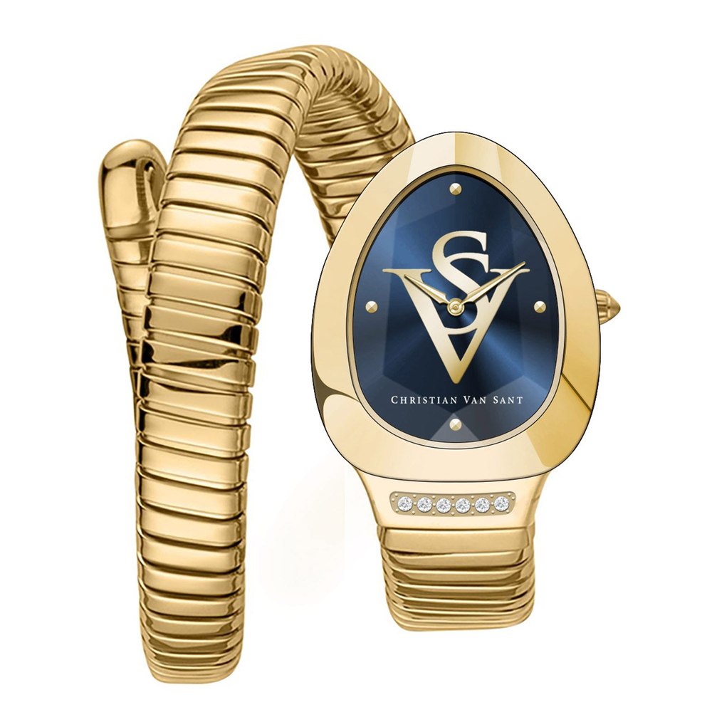 Christian Van Sant Women’s Naga Blue Dial Watch