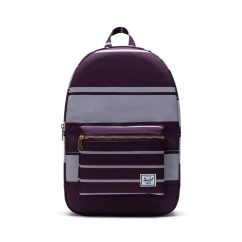 Settlement Backpack In Prep Stripe Blackberry Wine 7803856027708