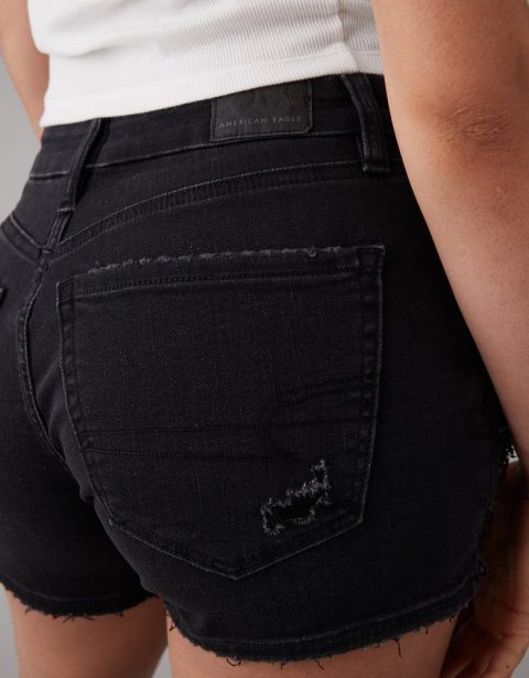 AE Next Level Curvy Ripped Denim Midi Short 7703544365116
