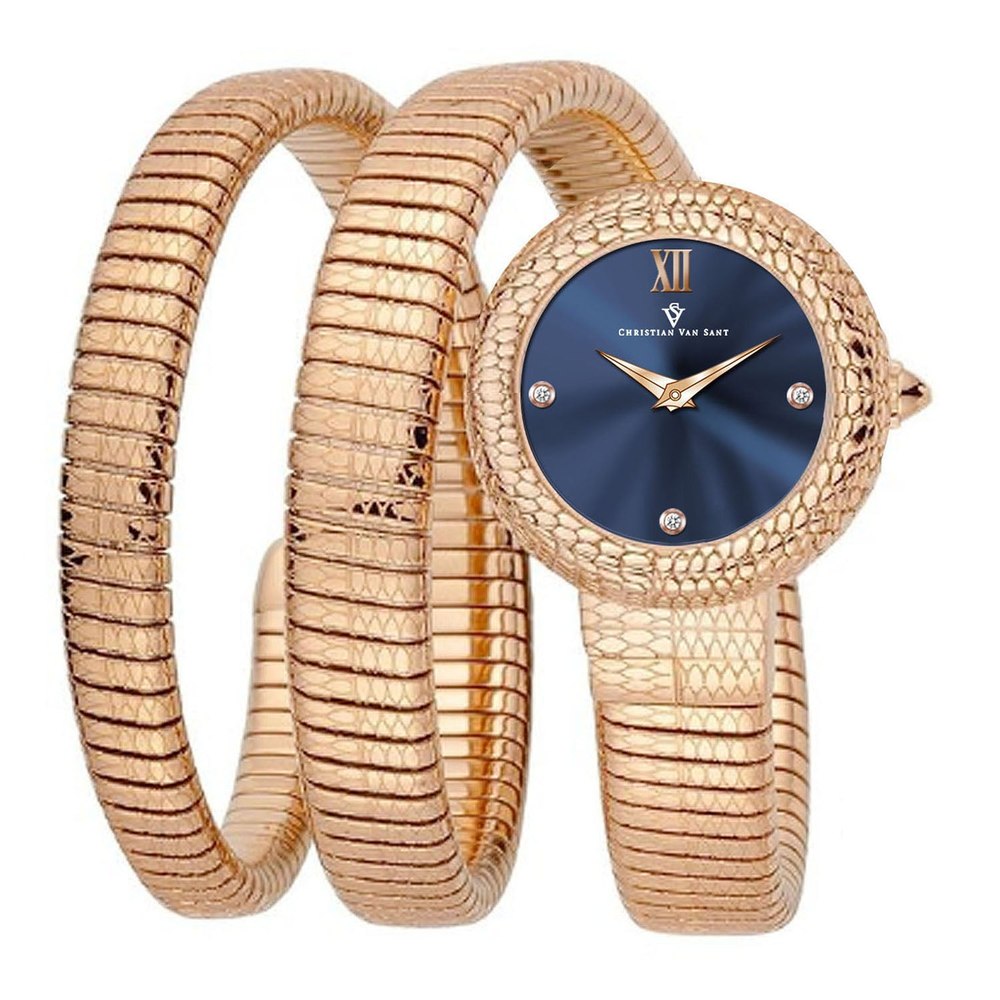 Christian Van Sant Women’s Naga Blue Dial Watch 7226069418044