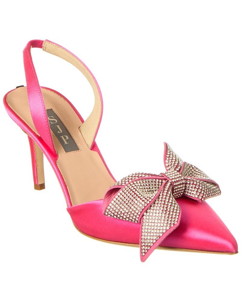 SJP by Sarah Jessica Parker Emmanuel 70 Satin Slingback Pump 7832085102652