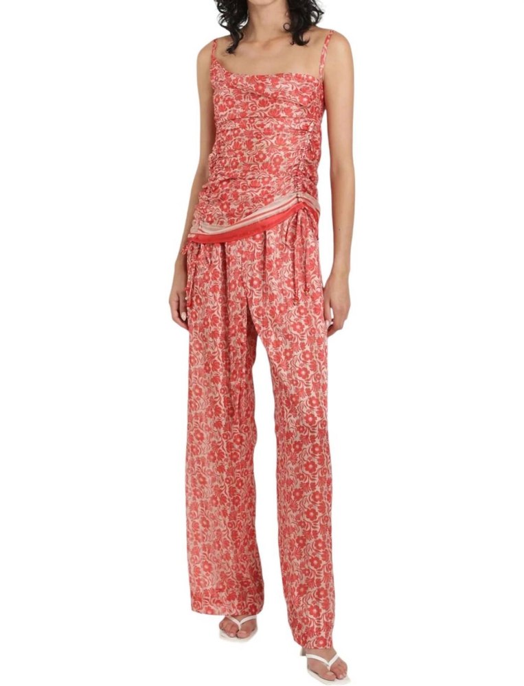 Melvin Pants In Red Print 7803858550844