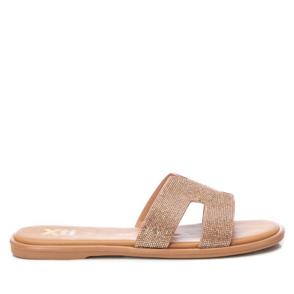 Women’s Flat Sandals In Nude 7703556390972