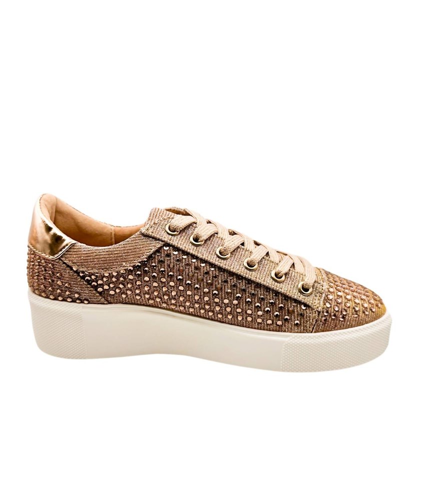 Women’s Diva Sneaker In Rose Gold 7803862679612
