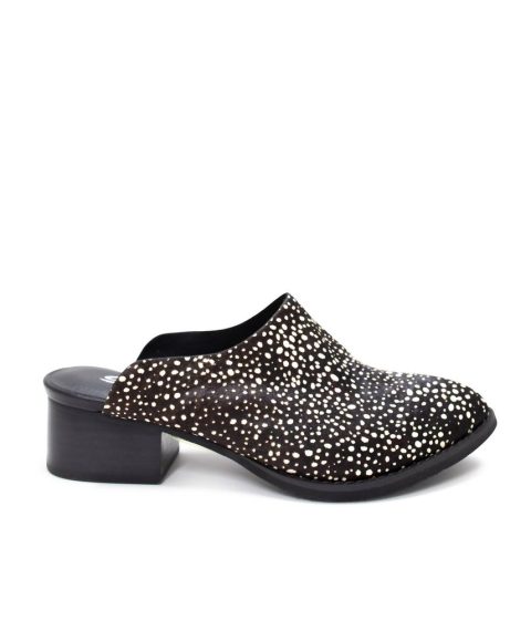 Women’s Damsel Hide Mules In Black 7803863924796