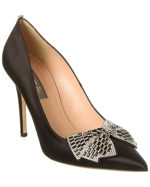 SJP by Sarah Jessica Parker Farhana 100 Satin Pump 7832117739580