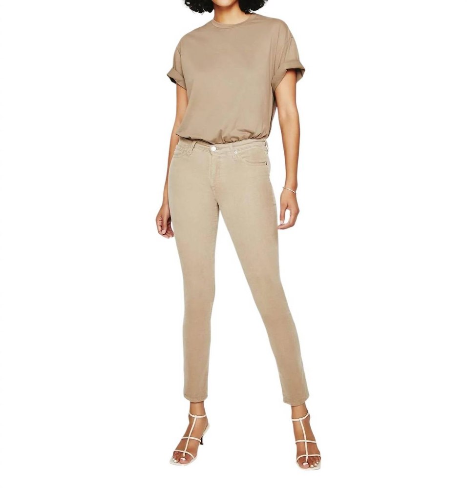 Prima Mid Rise Cigarette Ankle Jean In Silk Bamboo 7803872641084
