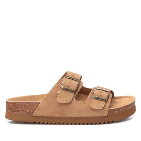 Women’s Flat Sandals In Camel 7703560912956