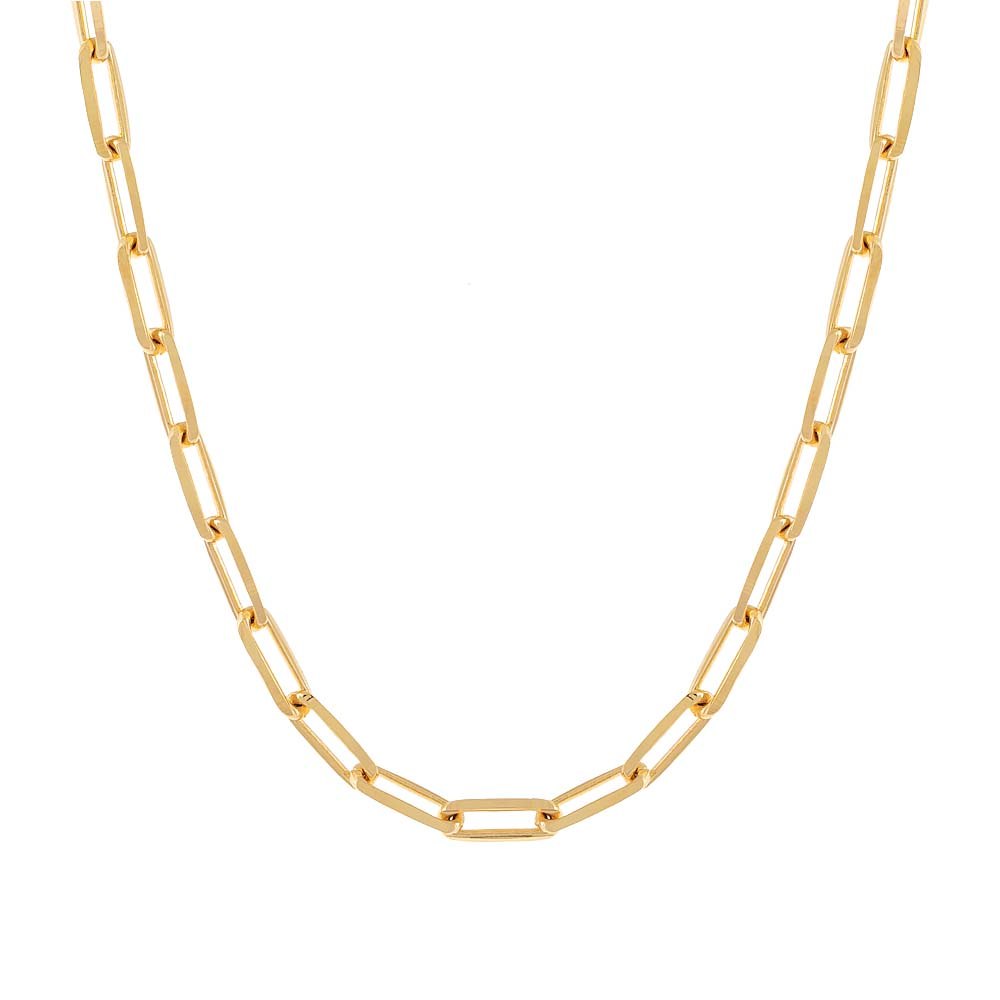 Large Paperclip Link Necklace