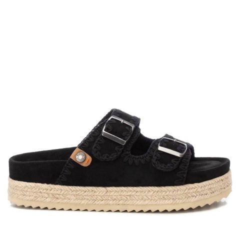 Women’s Flat Sandals In Black 7703561371708