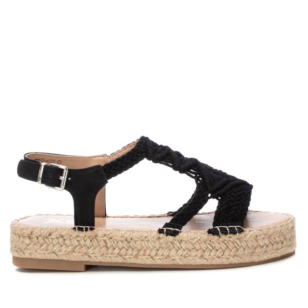 Women’s Flat Sandals In Black 7703563567164