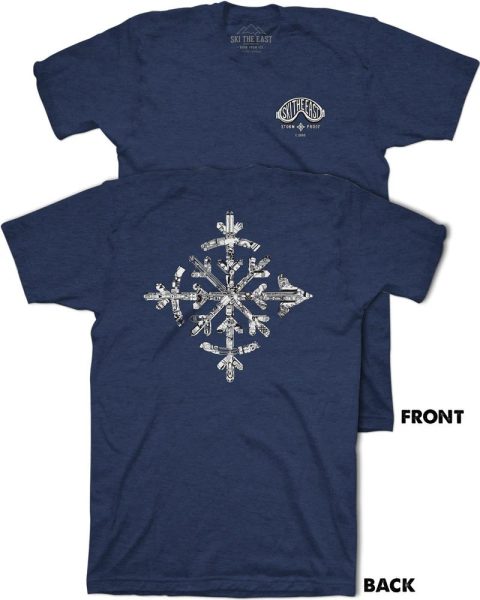Ski The East Flurry Tee Shirt – Men’s