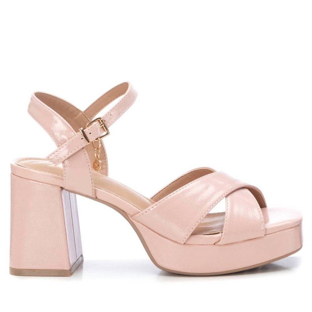Women’s Heeled Sandals In Nude 7703569137724