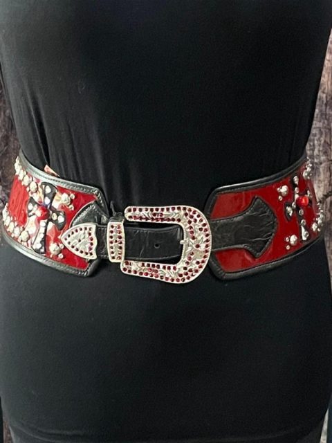 Cross Belt In Red