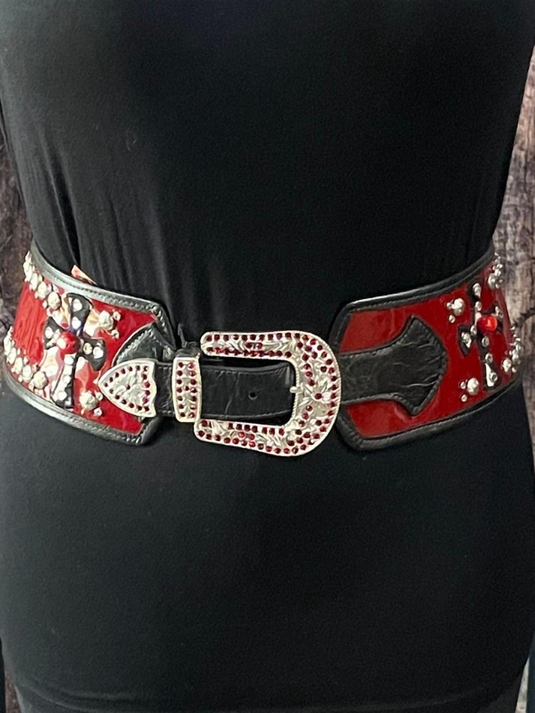 Cross Belt In Red