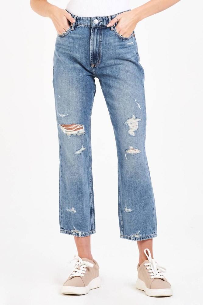 Jodi Straight Leg Jeans In Medium Wash 7803890630716