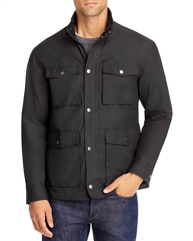 Men’s Cardiff Jacket In Black 7803887878204