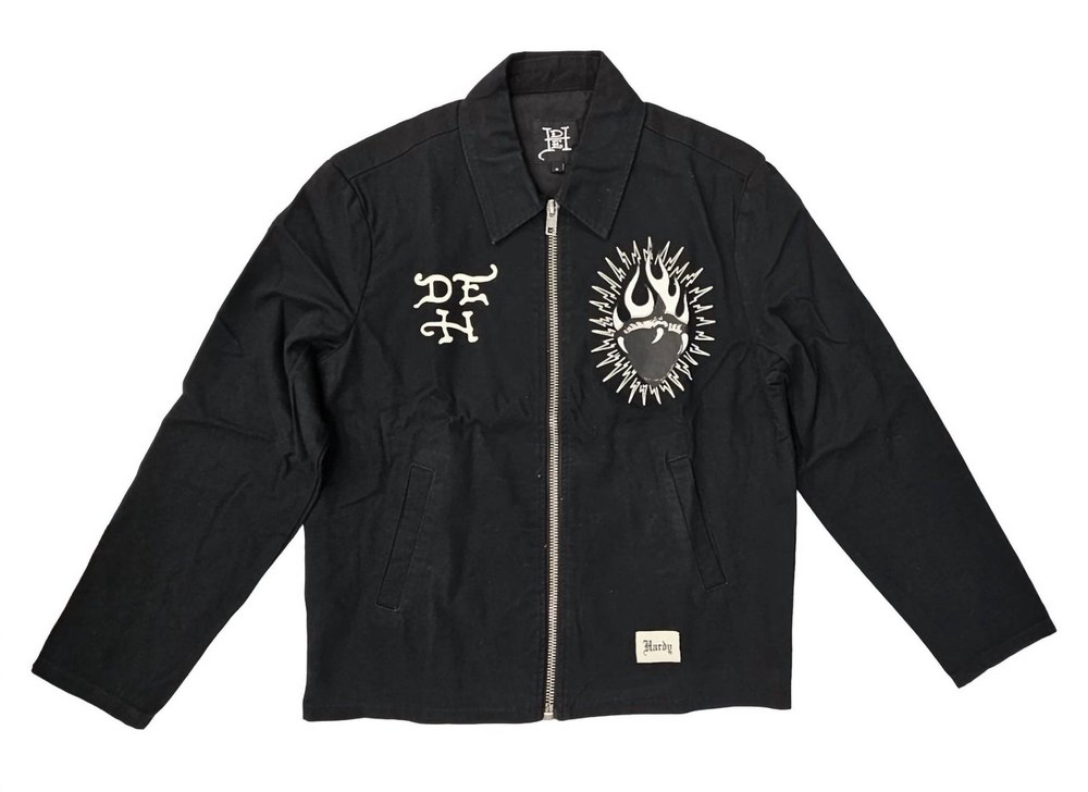 Men’s Dg Skull Workwear Jacket In Black 7803887779900