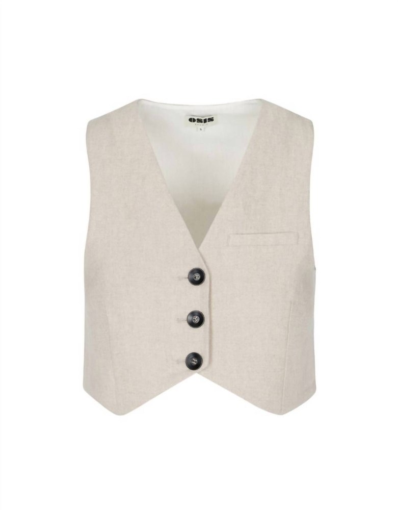 Debbie Vest In Beige 7832176197692