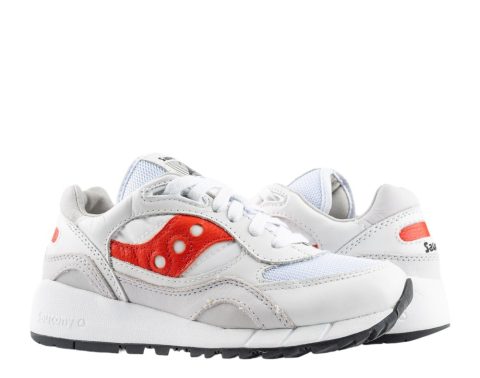 Saucony Originals Shadow 6000 Premium White/Red Men’s Shoes S70668-2 7832176230460