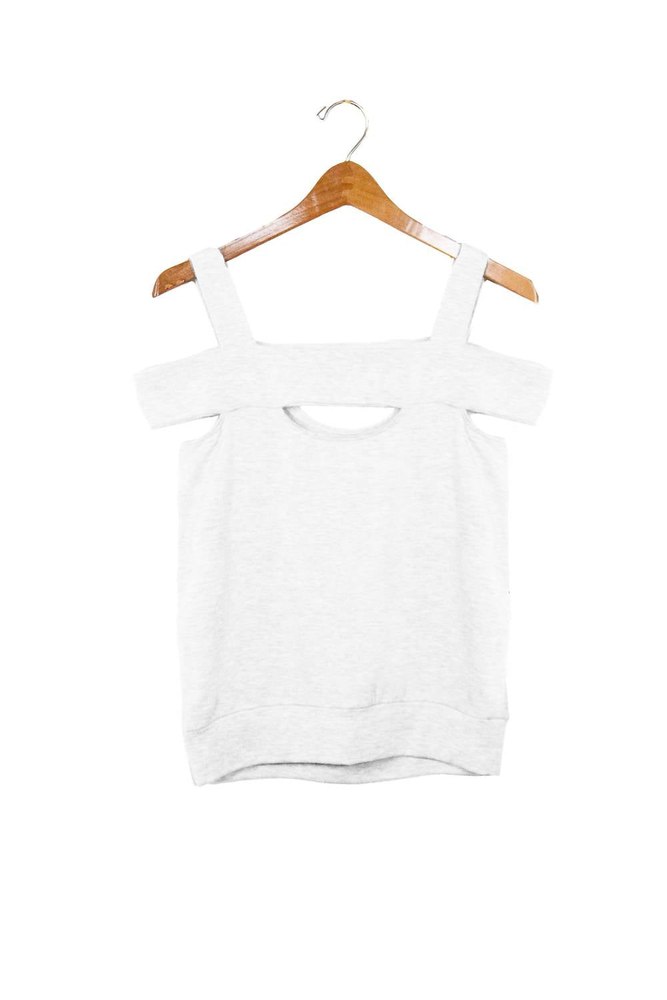 Women’s Stella Cut Out Sweater In White