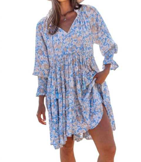 Lalani Dress In Blue 7832173412412
