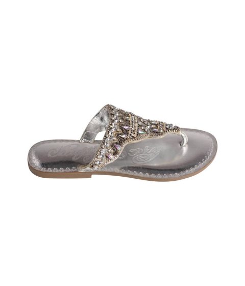 Women Loving U Sandals In Silver 7803894431804