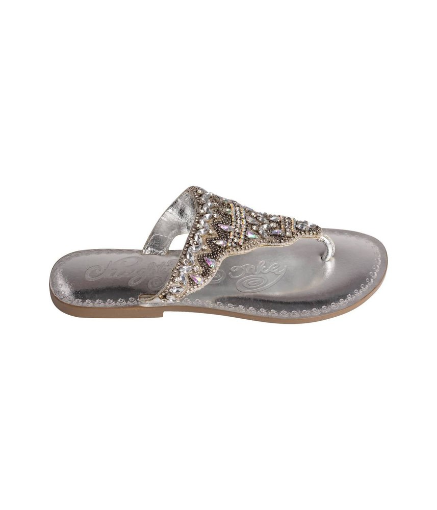 Women Loving U Sandals In Silver 7803894431804