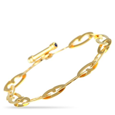 Roberto Coin 18K Yellow Gold Chic and Shine Flat Link Toggle Bracele RC10-021424