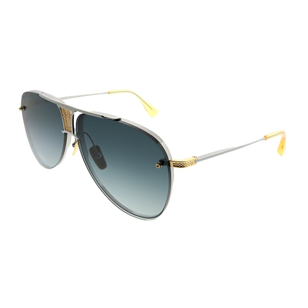 Dita Decade Two DRX-2082-A-SLV-GLD-62 Unisex Aviator Sunglasses