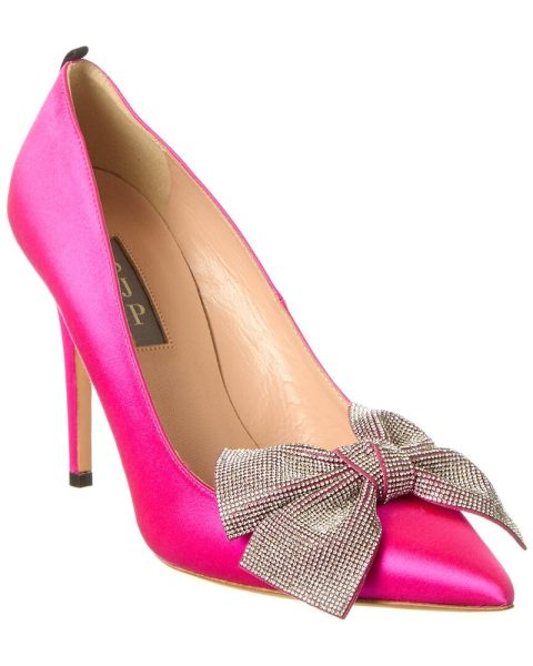 SJP by Sarah Jessica Parker Samara 100 Satin Pump 7832181571644