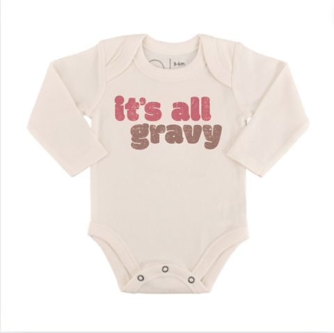graphic bodysuit | all gravy (long sleeve)